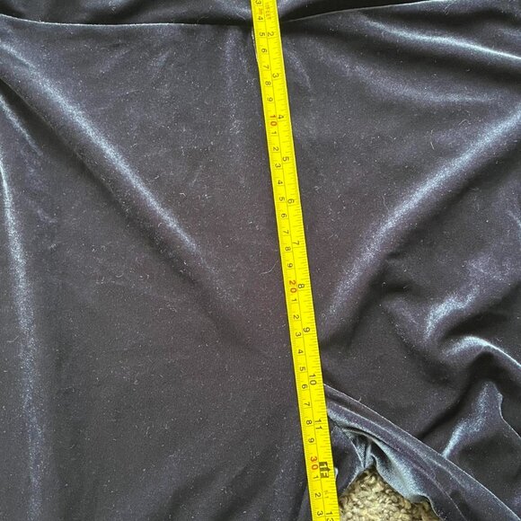 J Crew Leggings Womens XL Navy Blue Velvet Loungewear - Picture 4 of 5